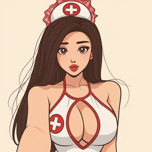 Our in-house created cartoon drawing of Jenna Chew