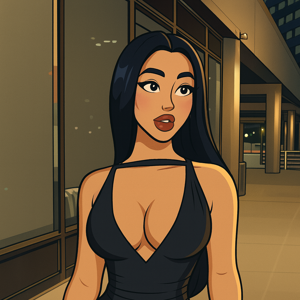 Our in-house created cartoon drawing of Peya Bipasha