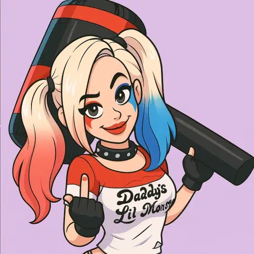 Our in-house created cartoon drawing of Tiny Texie