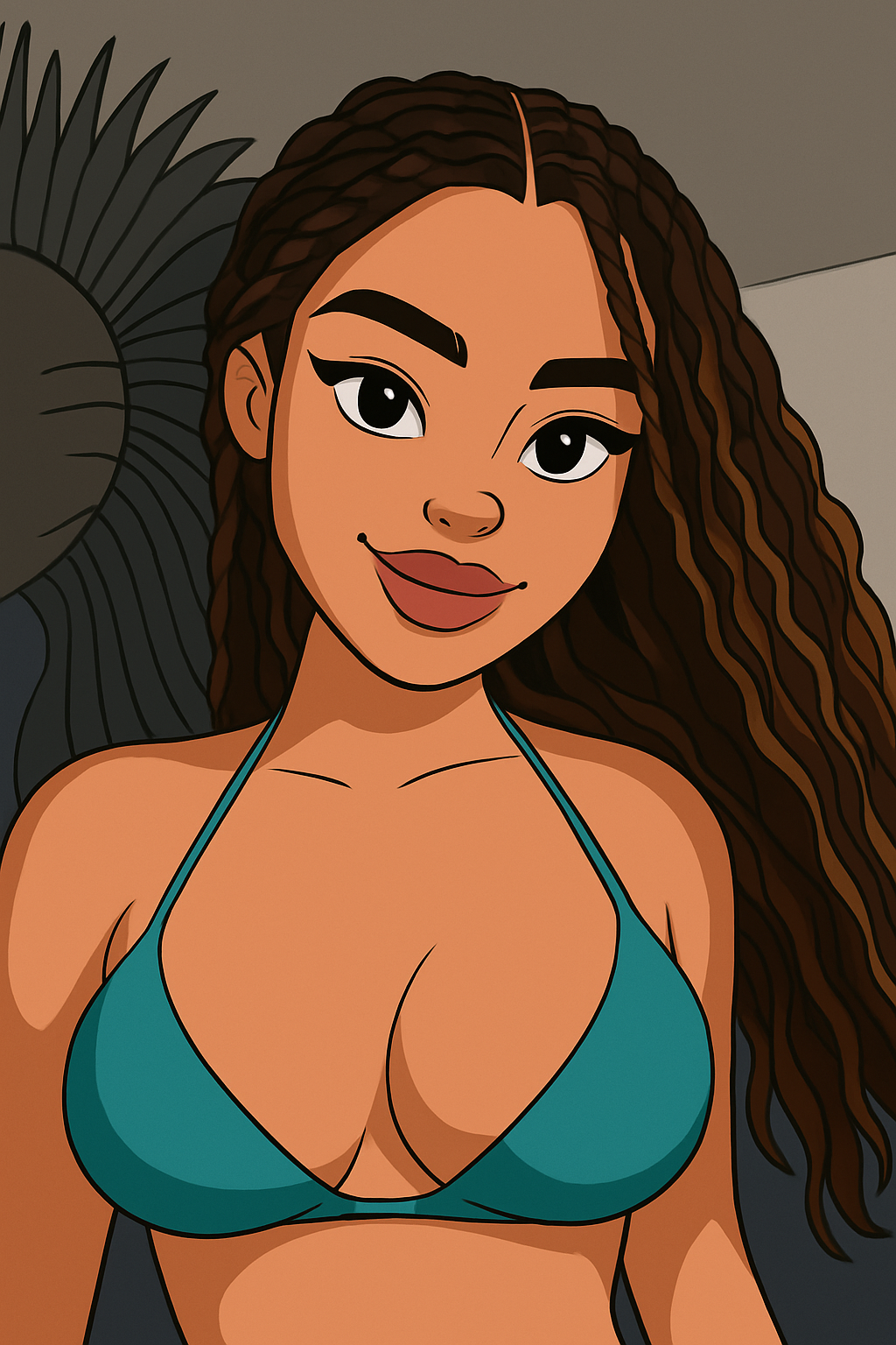 A Review Screenshot of Angela In College