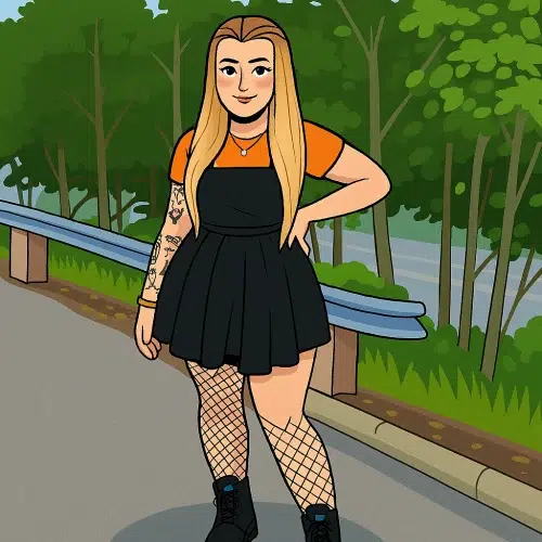 Our in-house created cartoon drawing of Snowmixy