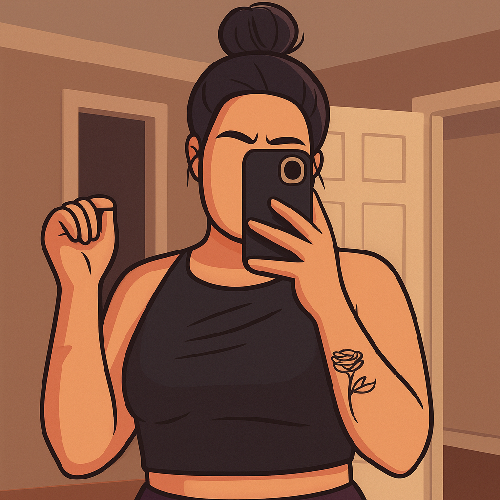Our in-house created cartoon drawing of Thehotwifenurse