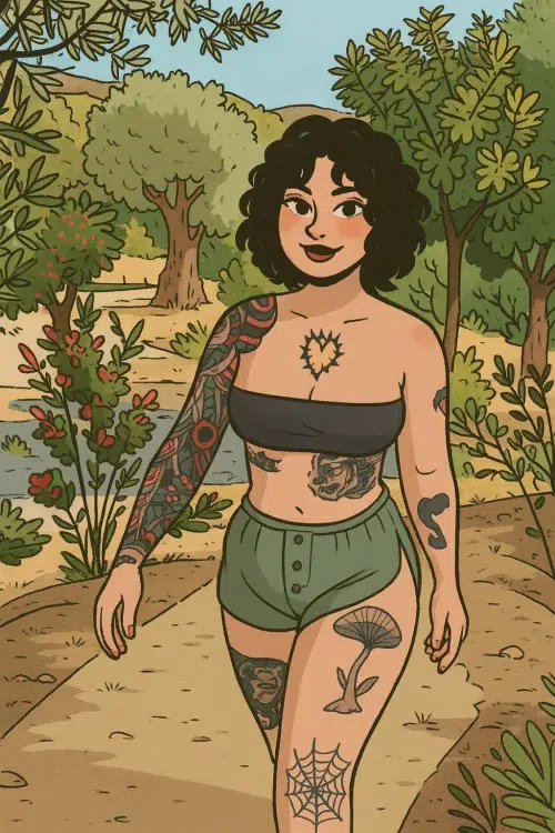 Our in-house created cartoon drawing of Tweetylaura