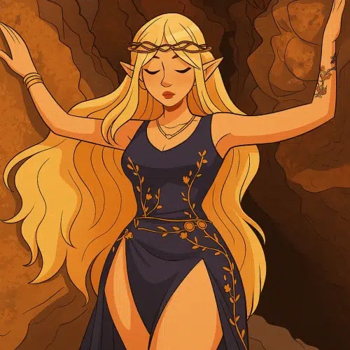 Our in-house created cartoon drawing of Astasia Dream