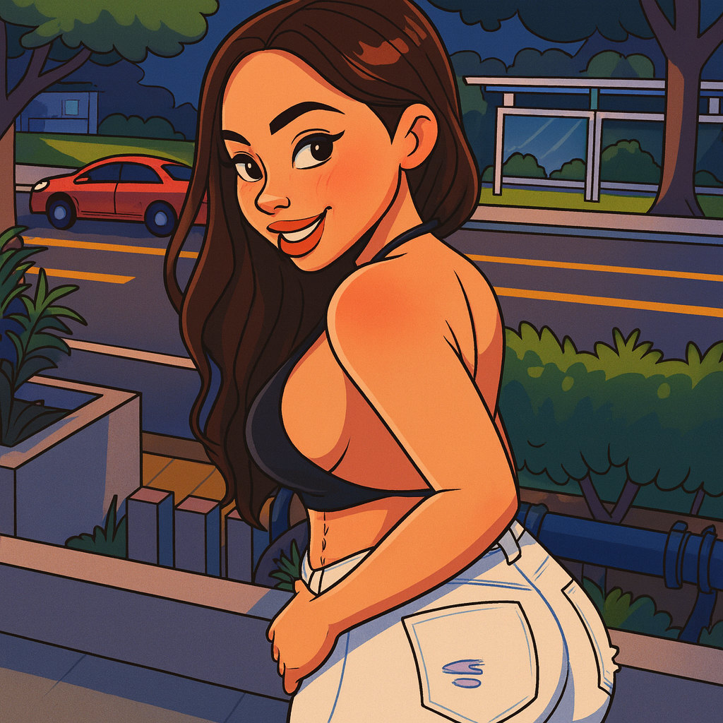 Our in-house created cartoon drawing of Baristajazx
