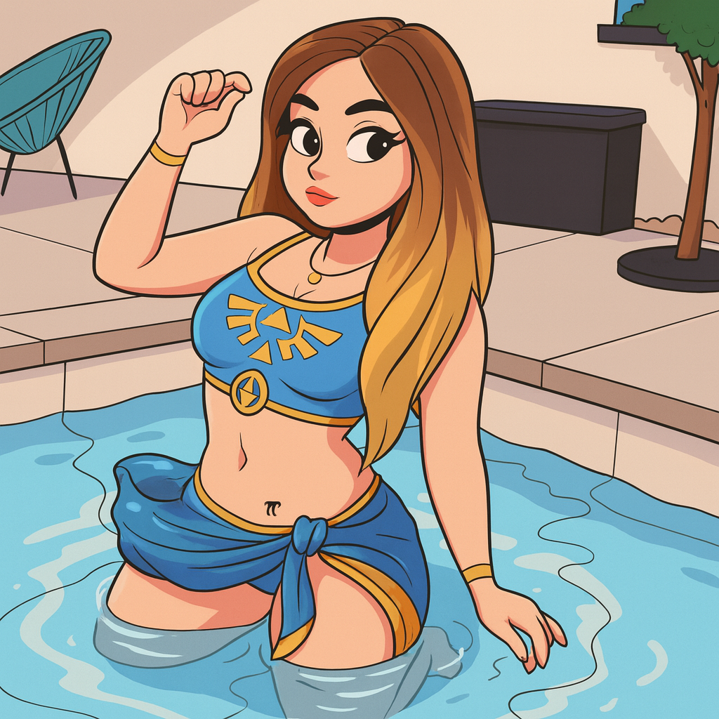 Our in-house created cartoon drawing of Chelxie