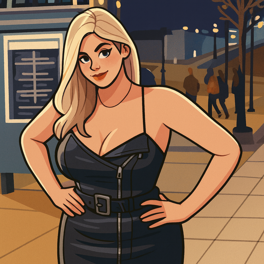 Our in-house created cartoon drawing of Mizzerotique