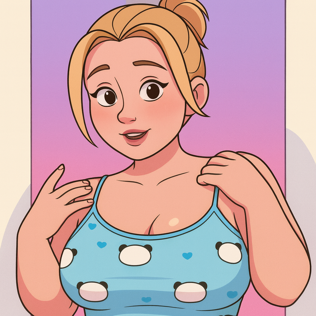 Our in-house created cartoon drawing of Sexypattycake