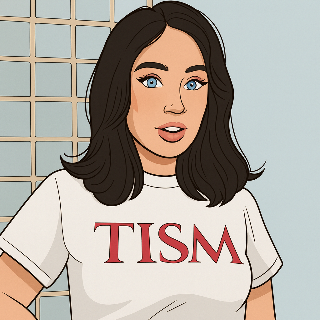 Our in-house created cartoon drawing of Taylor Ryan