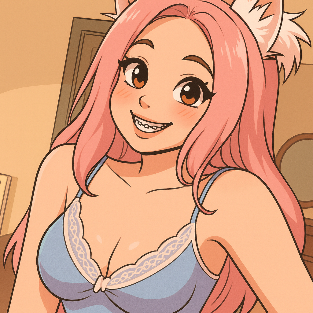 Our in-house created cartoon drawing of Belle Delphine