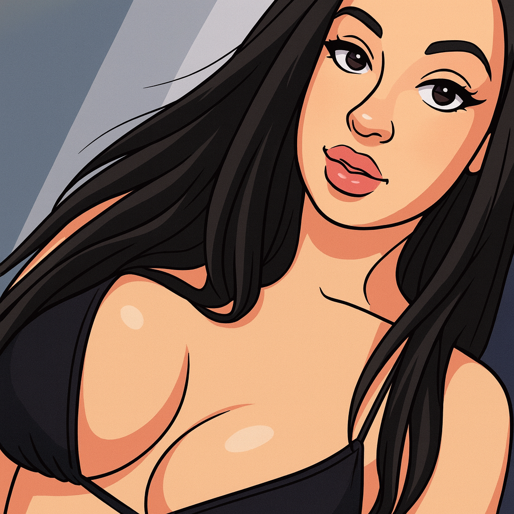 Our in-house created cartoon drawing of Ivy Ember