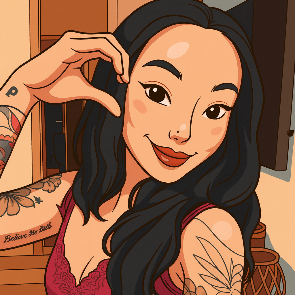 Our in-house created cartoon drawing of Kimi Park