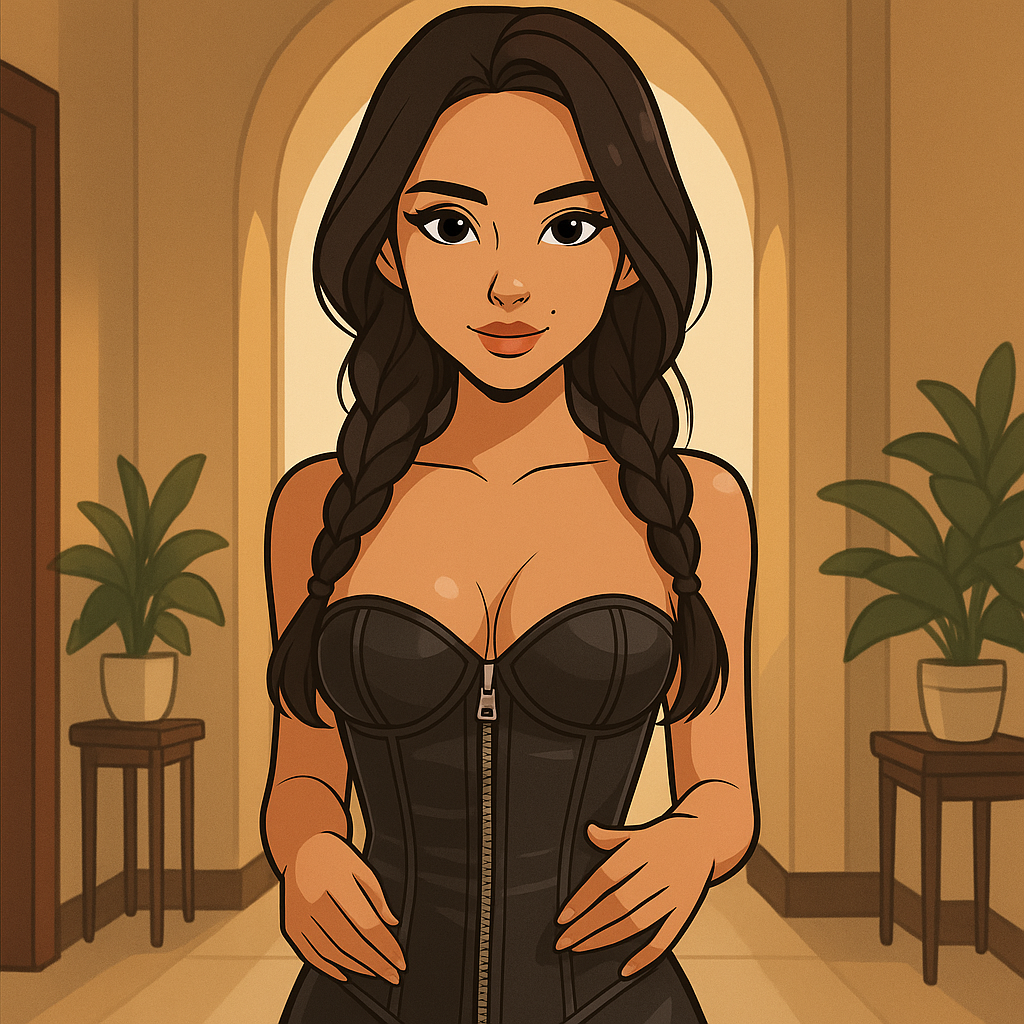 Our in-house created cartoon drawing of Molllylo