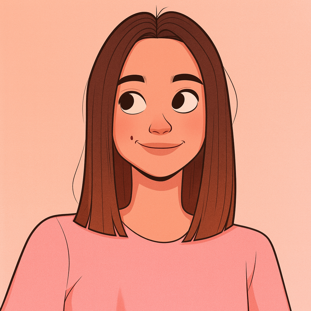 Our in-house created cartoon drawing of Tina Ember