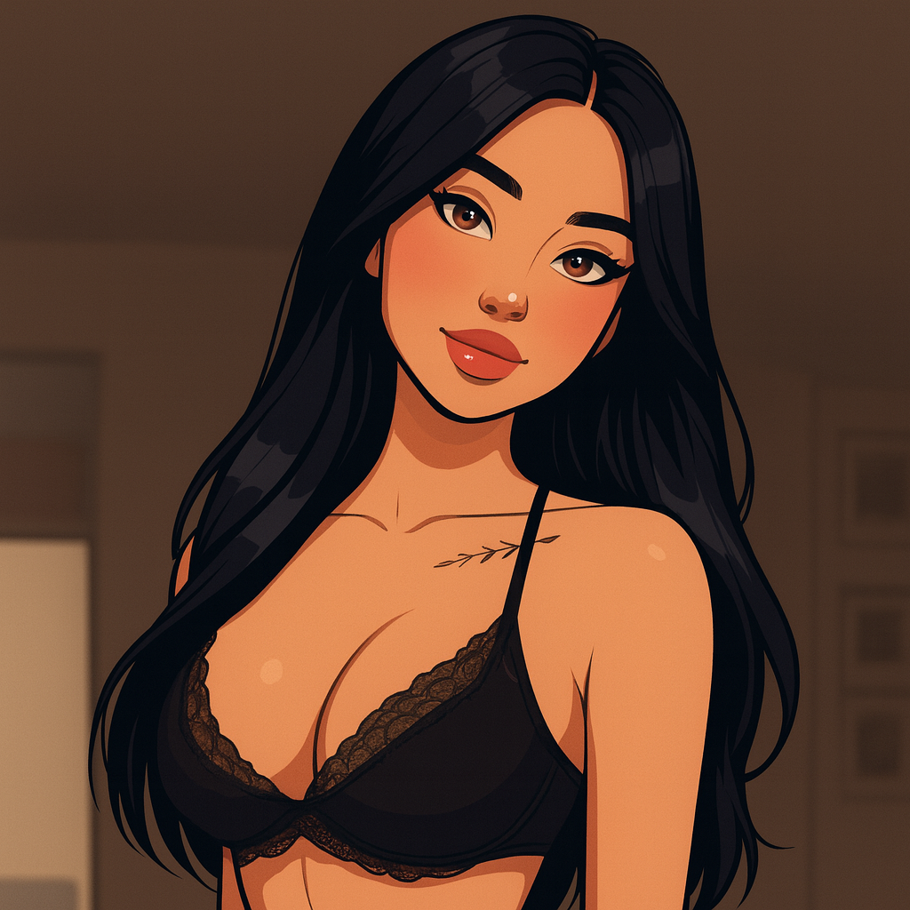 Our in-house created cartoon drawing of Vanessa.cherry18