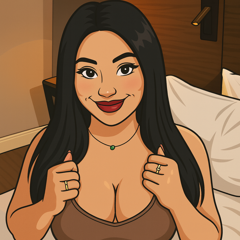 Our in-house created cartoon drawing of Ali Cruz