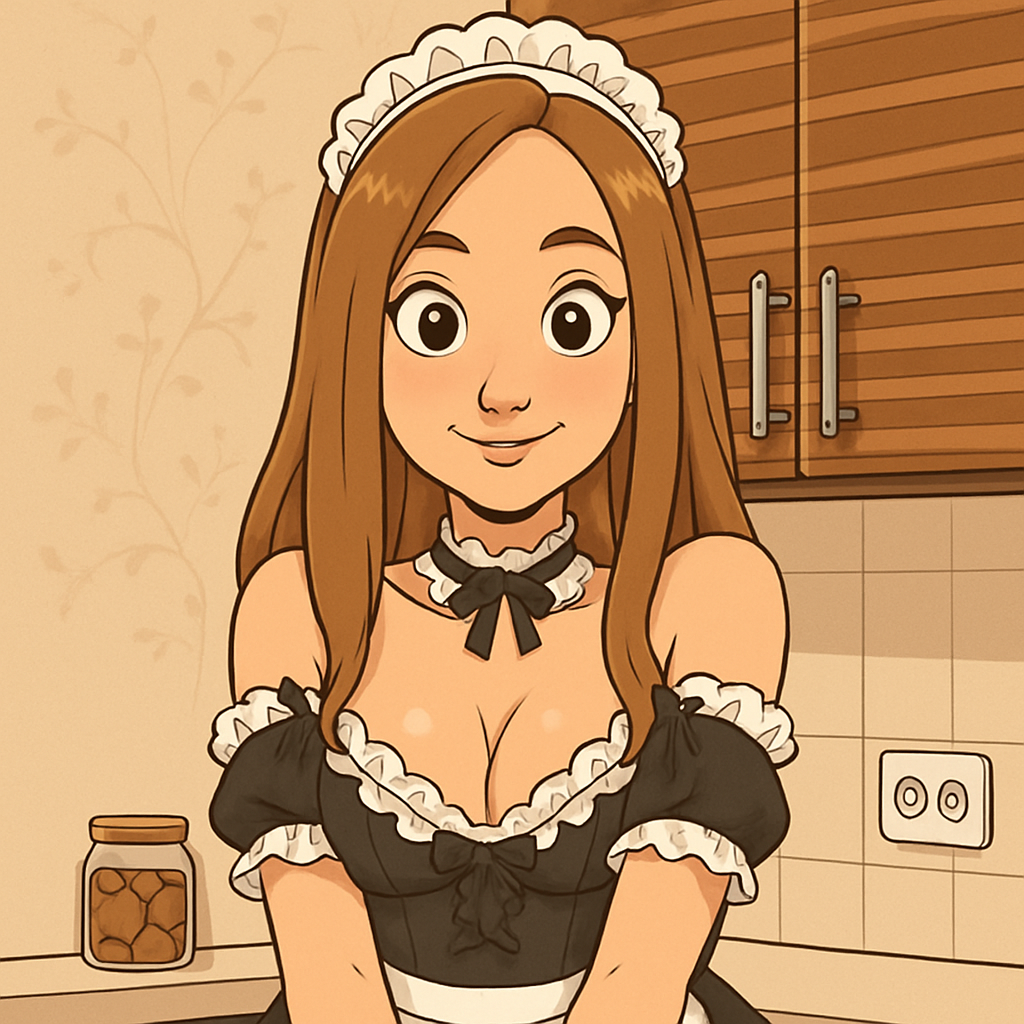 Our in-house created cartoon drawing of Jess690