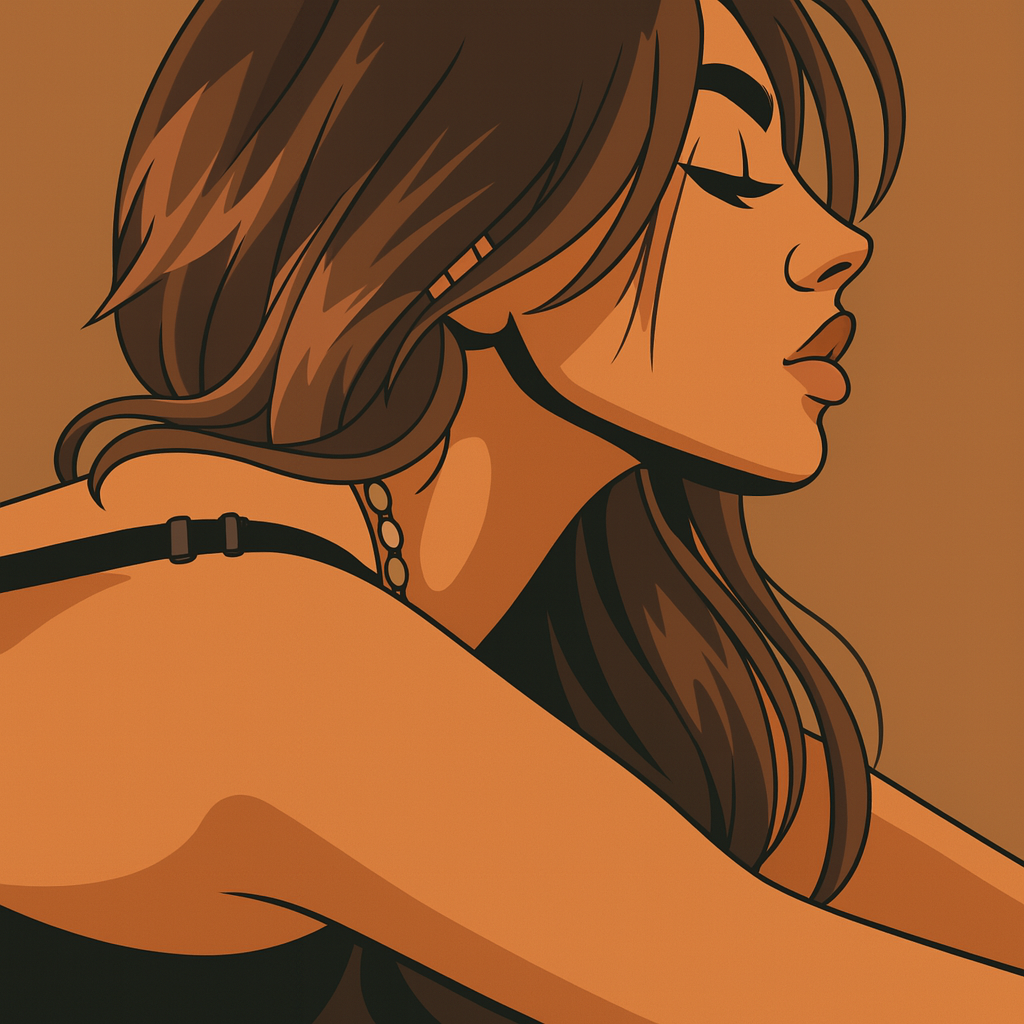 Our in-house created cartoon drawing of Nastyaa