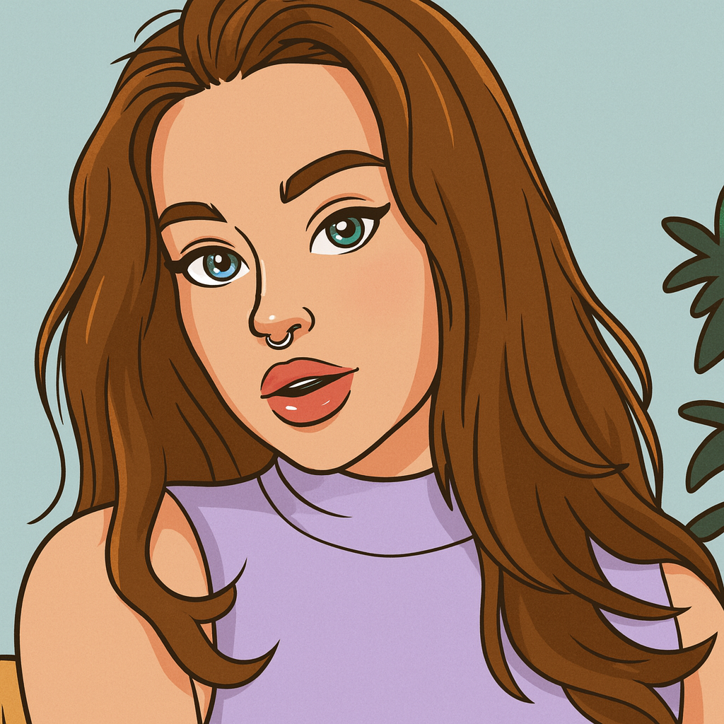 Our in-house created cartoon drawing of Sofia Simens