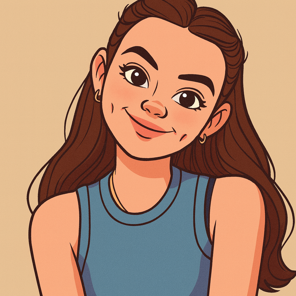 Our in-house created cartoon drawing of Stacy_hottea