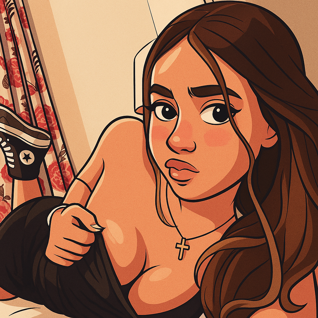 Our in-house created cartoon drawing of Emarrb