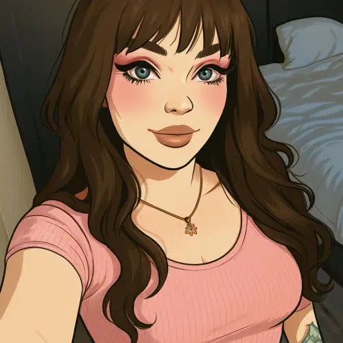 Our in-house created cartoon drawing of Emily Lynne