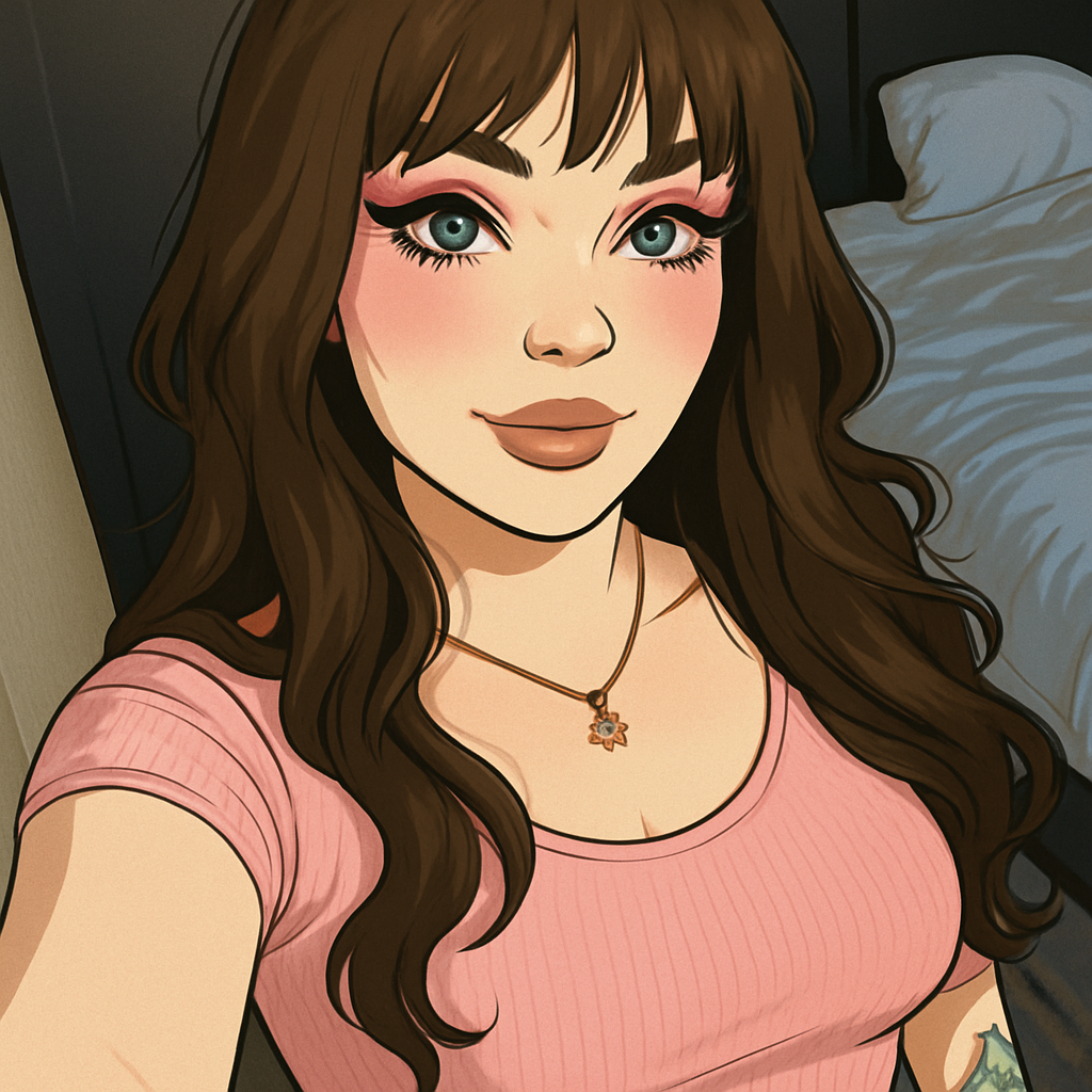 Our in-house created cartoon drawing of Emily Lynne